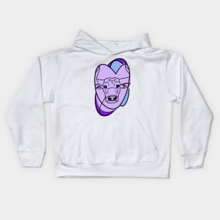 Purple Cow Kids Hoodie